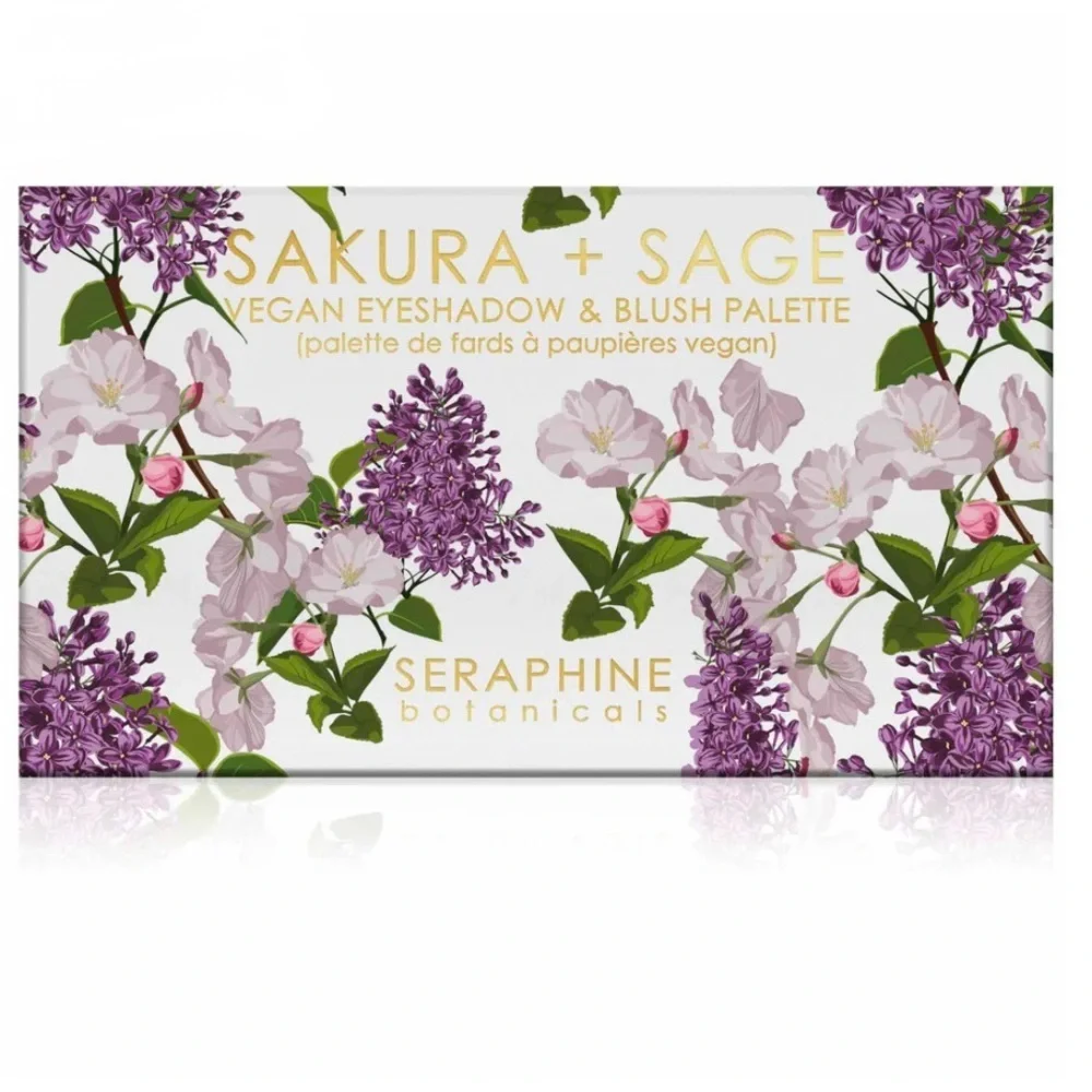 Sakura + Sage - Vegan Eyeshadow & Blush Palette